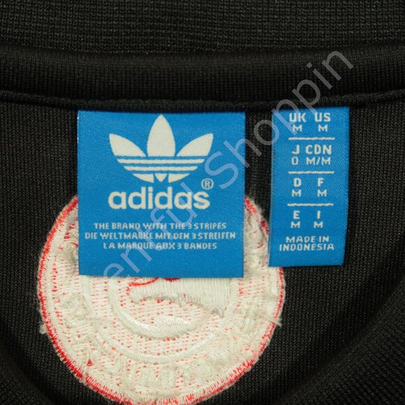 Adidas Atlanta Hawks Jacket Mens M Black Member Club Exclusive Full Zip - Picture 9 of 10